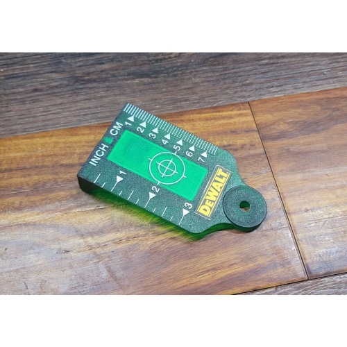 Мишень-лучеуловитель DEWALT DE0730G, для зеленых лазерных уровней